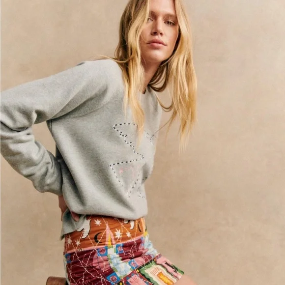 Sézane x Pangea - Oiseau Une Étoile Sweatshirt - Picture 12 of 13